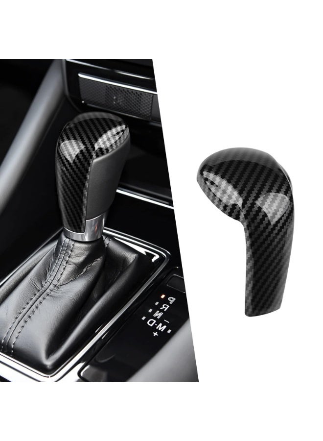 غطاء مقبض ناقل الحركة من ألياف الكربون ABS متوافق مع مازدا CX-5 CX-9 CX-3 6 3 - Image 1