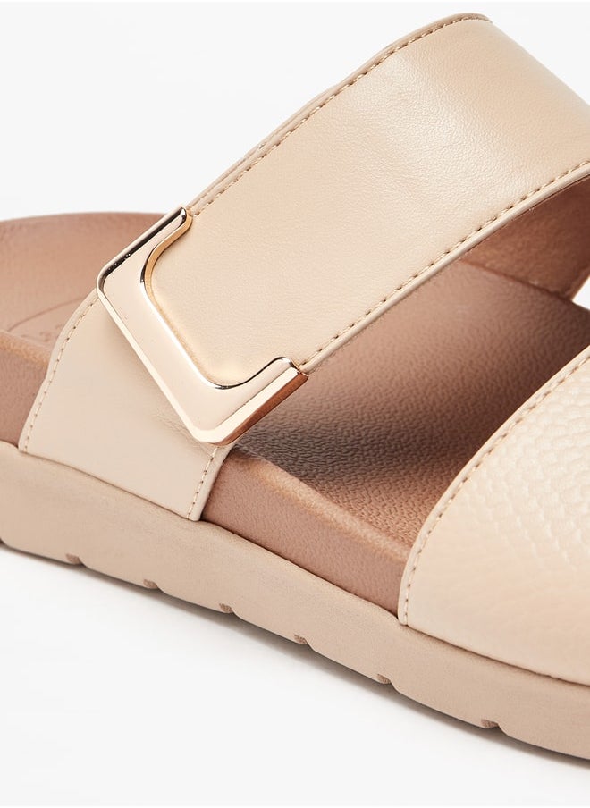 Le Confort Women's Textured Slip-On Sandals  - Image 5