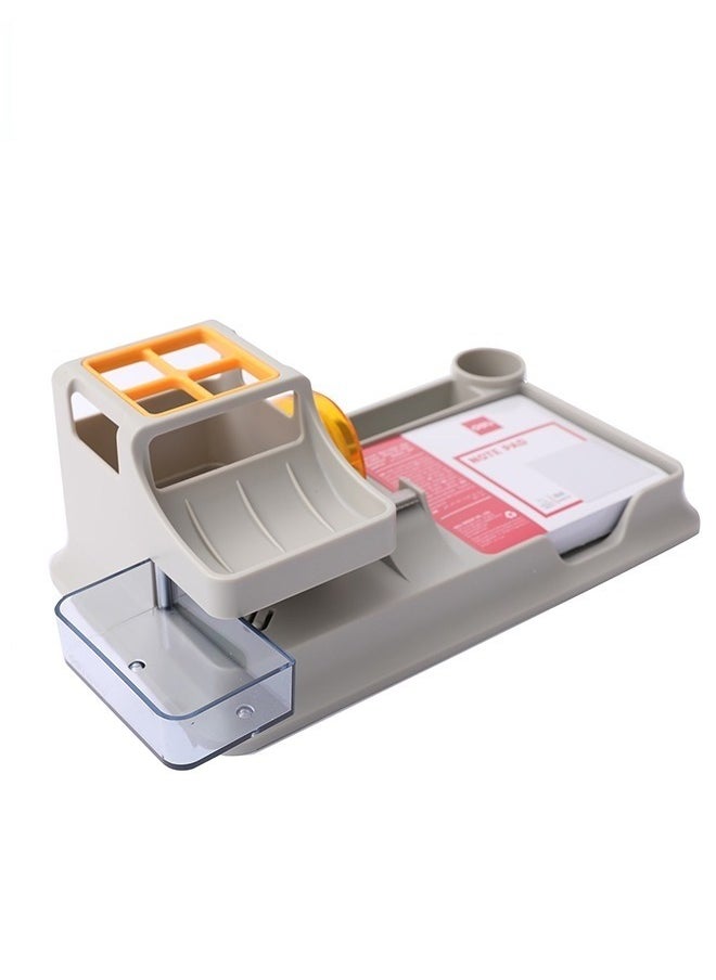 Deli Desktop Stationery Storage Box With 7 Compartments Suitable For Home Office School Art Supplies  - Image 2