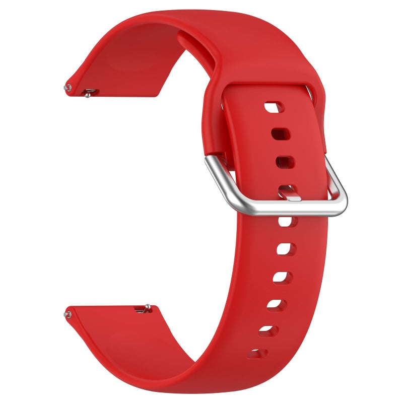 Suitable For Xplora X6 Play Children'S Watch Silicone Strap Sports Wrist Strap 20Mm Silver Buckle - Image 1