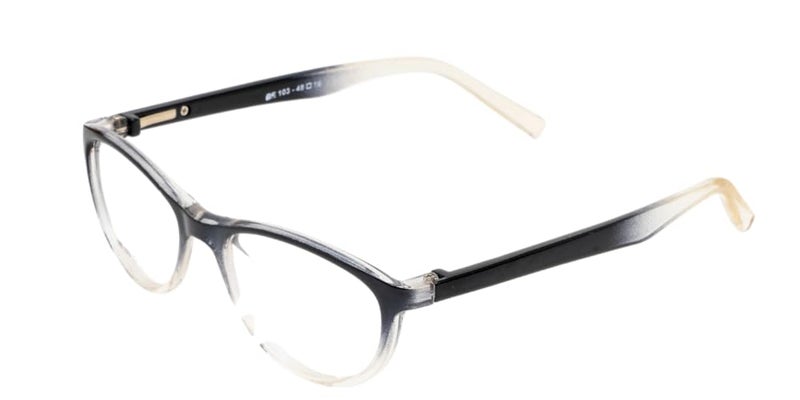 Lens + Lensplus Cateye Shape TR Full Rim Eyeglasses with Lightweight Unisex Eyewear for Men & Women | Stylish Computer & Daily Use Frame - Image 2
