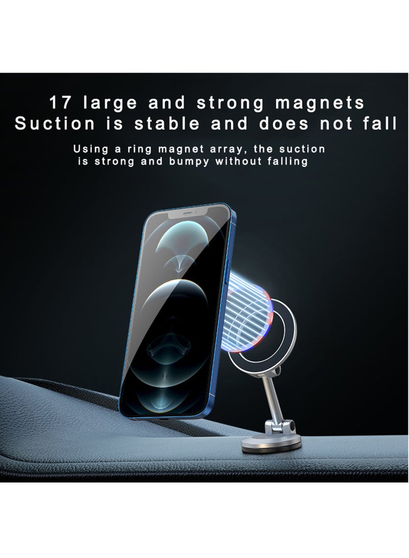 Rock Pow Universal Magnetic Car Phone Holder 360° Rotatable Car Phone Mount MagSafe Car Mount With Ultra Strong Magnets Compatible With iPhone 16 15 14 13 12 Series ‎Samsung S24 S23 And More  - Image 3
