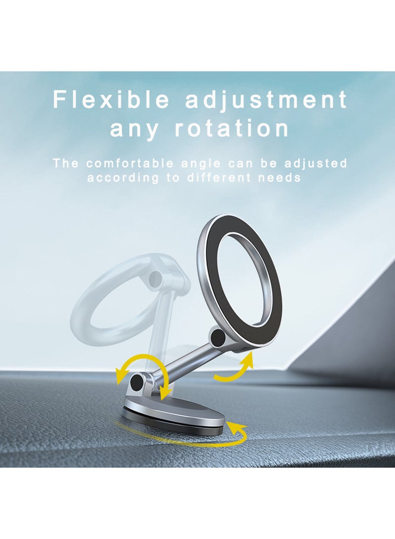 Rock Pow Universal Magnetic Car Phone Holder 360° Rotatable Car Phone Mount MagSafe Car Mount With Ultra Strong Magnets Compatible With iPhone 16 15 14 13 12 Series ‎Samsung S24 S23 And More  - Image 4
