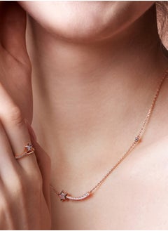 AWNL Polestar Wishing Necklace with 925 Sterling Silver 18k Rose Gold Pendant Gift for Women Wife Girlfriend  - Image 2