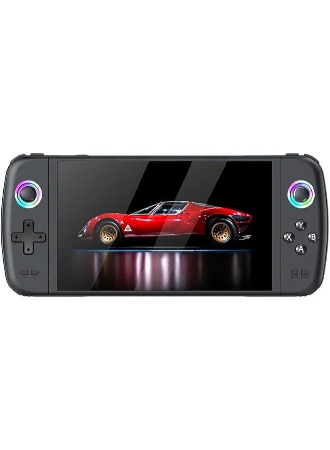 Large 7-Inch IPS Retro Handheld Game Console, 30,000+ Built-in Games, 3D Gaming Support, 30+ Emulators, TV Output, 4000mAh Battery - Image 1