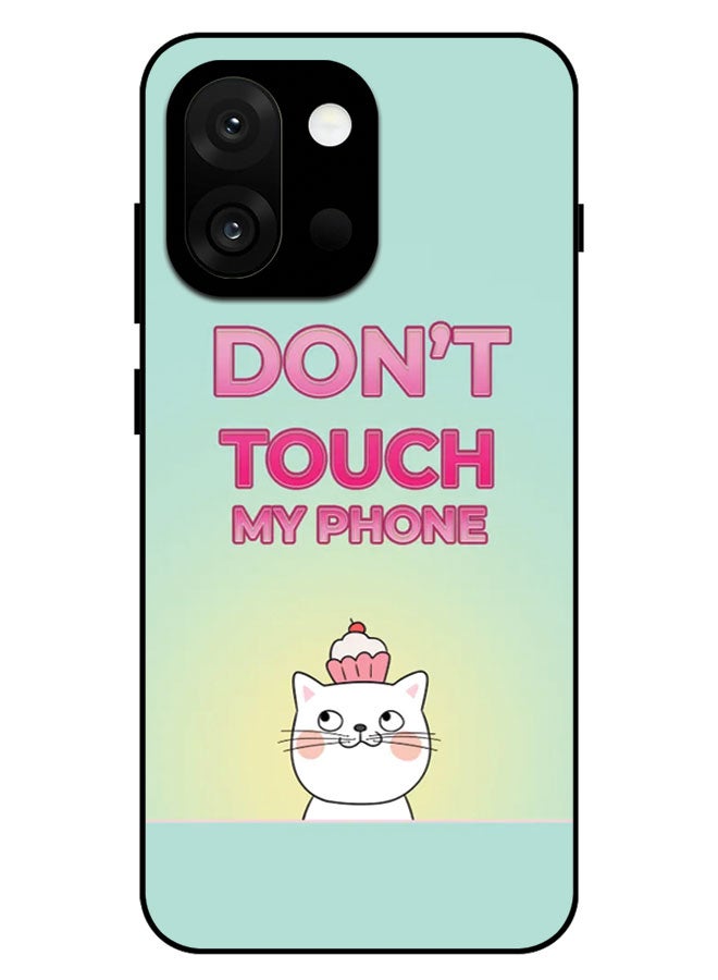 EYE CATCH Printed Protective Case Cover For OnePlus 13T -  Don't Touch My Phone - Image 1