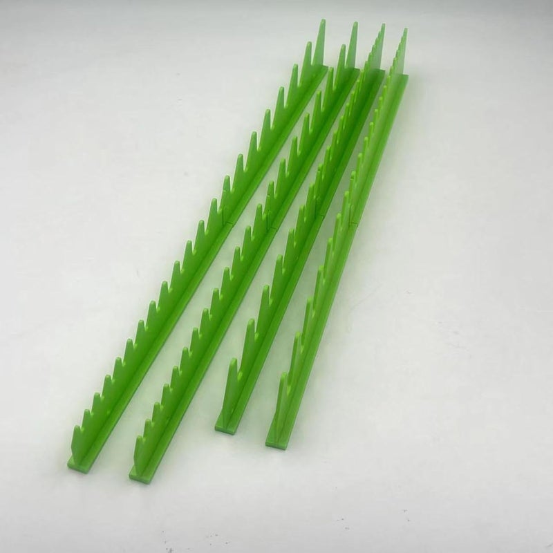 Rail Wrench Organizer, Wrench Holder, Space Saving, Convenient V-Shaped Garage Drawer Accessory, Green Long - Image 5