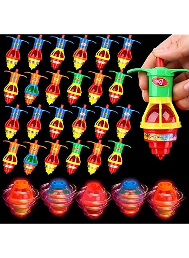دوركو هدايا حفلة عيد ميلاد الأطفال - 20 قطعة من ألعاب الدوران المضيئة في الظلام - Image 1