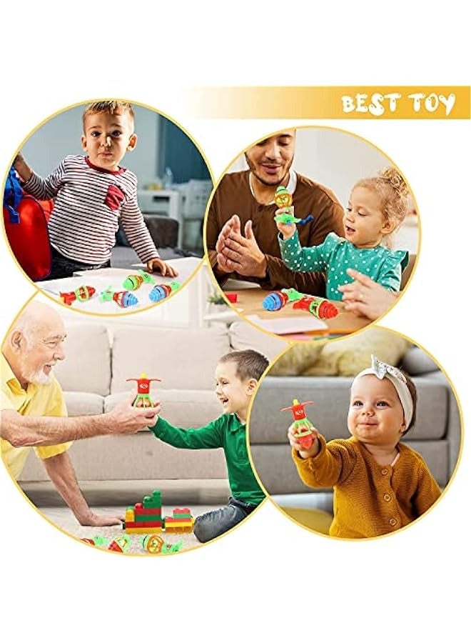 دوركو هدايا حفلة عيد ميلاد الأطفال - 20 قطعة من ألعاب الدوران المضيئة في الظلام - Image 5