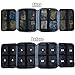 KISLANE Board Game Carrying Case with 18 Pockets for Board Games Pieces Tokens Cards and More Expandable Board Game Storage Solution for Travel Party Gathering Grey - Image 4
