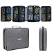 KISLANE Board Game Carrying Case with 18 Pockets for Board Games Pieces Tokens Cards and More Expandable Board Game Storage Solution for Travel Party Gathering Grey - Image 3