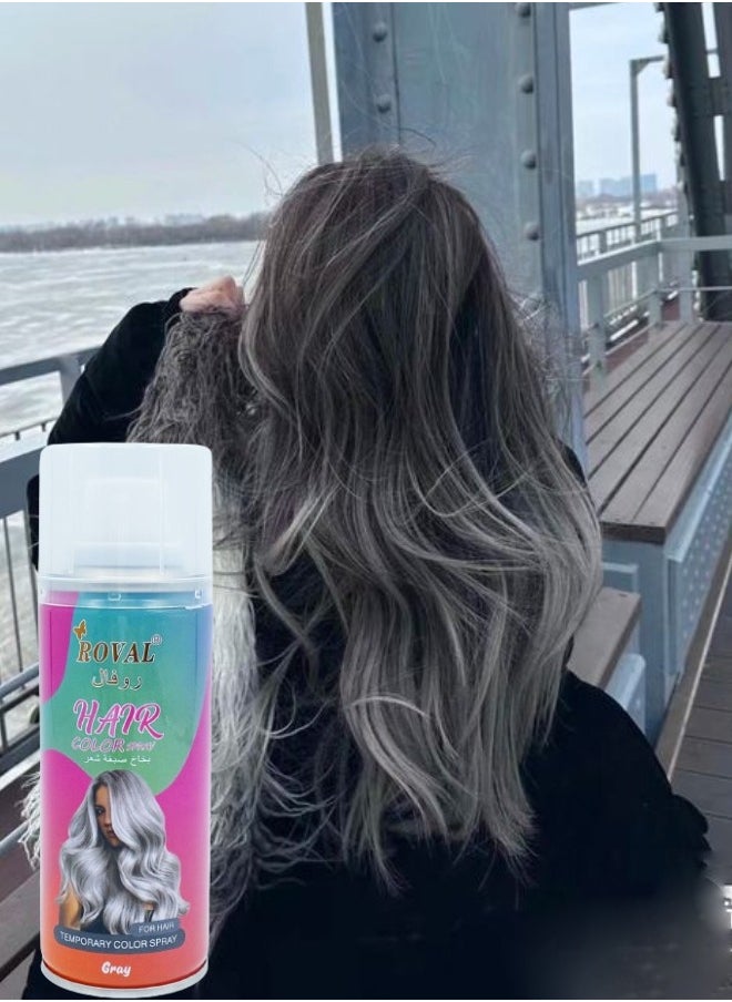 ROVAL - 7 Pieces Hair Color Spray Grey - Image 1