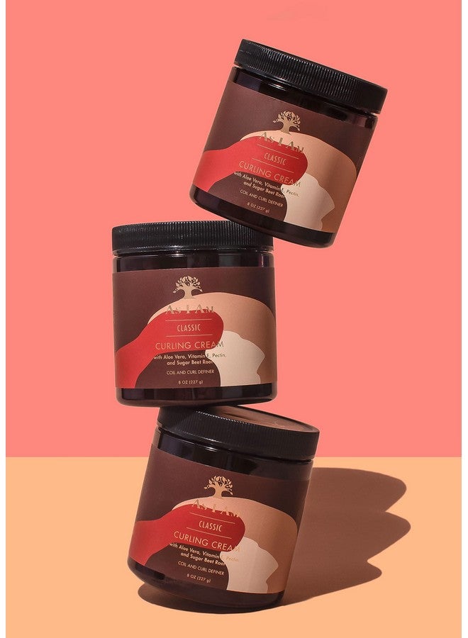 As I Am Curling Creme - 8 ounce (Classic Collection) - Lightweight Curl & Coil Definer - Hi-Definition and Shine - Image 4