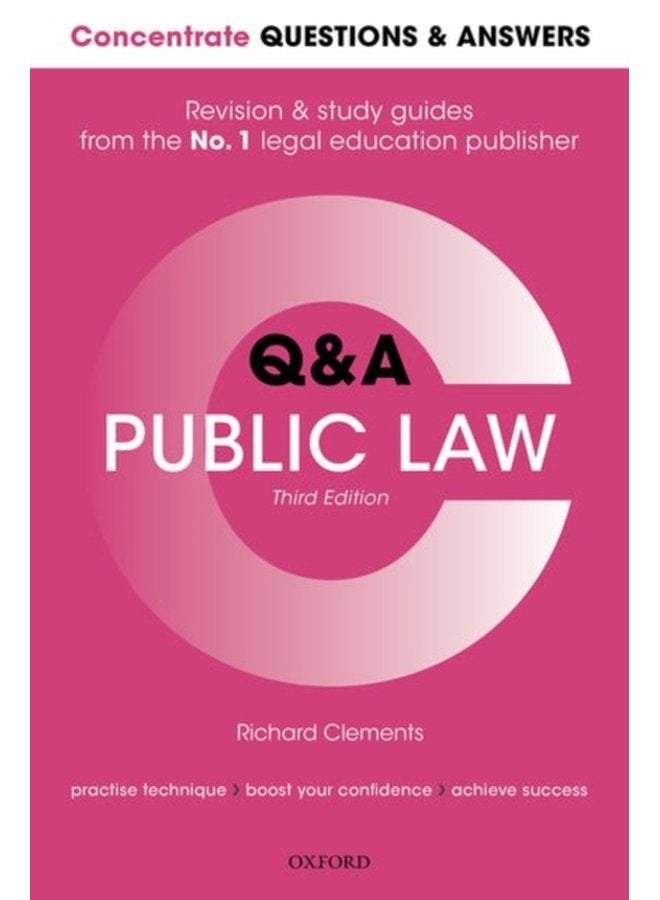 Concentrate Questions and Answers Public Law Law Q A Revision and Study Guide - Paperback