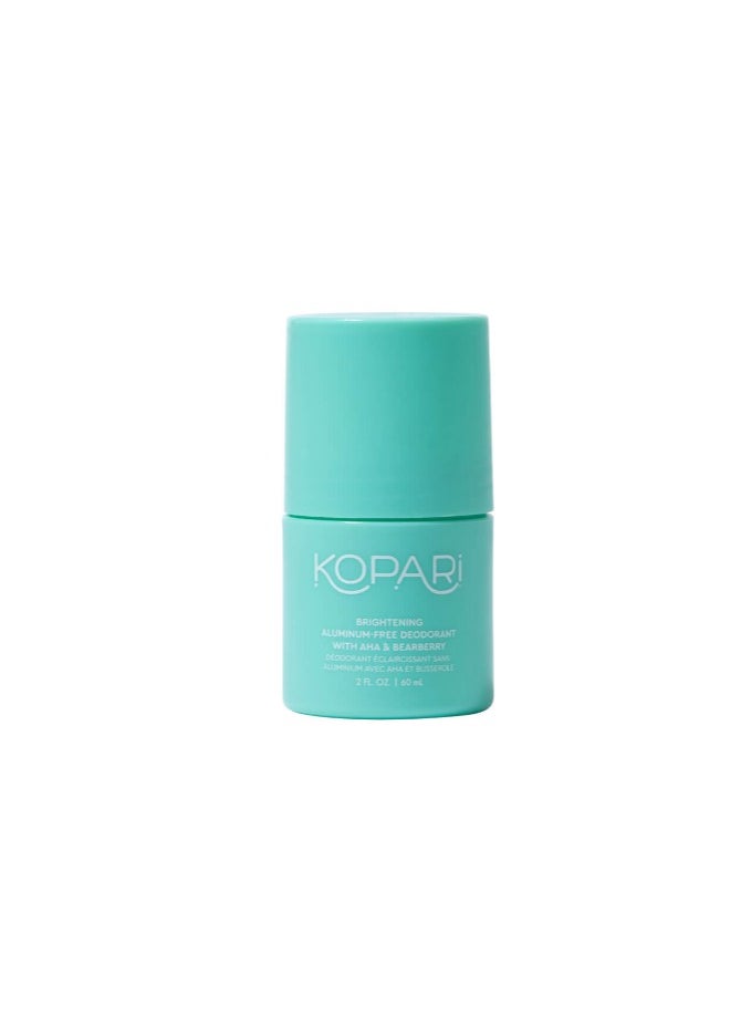 Kopari KOPARI BEAUTY BRIGHTENING ALUMINUM-FREE DEODORANT WITH AHA AND BEARBERRY 60ML 