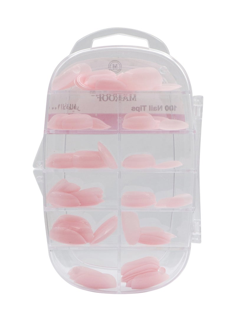 MAROOF مرووف نصائح الأظافر الصلبة 03 وردي - Image 2