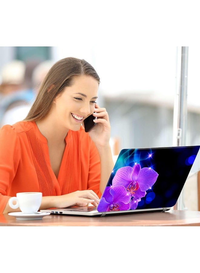 Home Trove RICHEN Laptop Notebook Skin Sticker Cover Decal Fits 12 13 13.3 14 15 15.4 15.6 inch Laptop Protector Notebook PC | Easy to Apply, Remove and Change Styles (Phalaenopsis) - Image 4