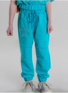 Pear Concept Kids Star Embroidered Sweatpants  - Image 1