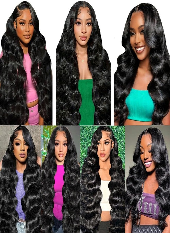 Superfect Human Hair Bundles 22 24 26 Inch Body Wave Bundles Human Hair 12A 100% Unprocessed Brazilian Virgin Hair Weave 3 Bundles Natural Black Color (22 24 26, Body Wave 3 Bundles) - Image 5