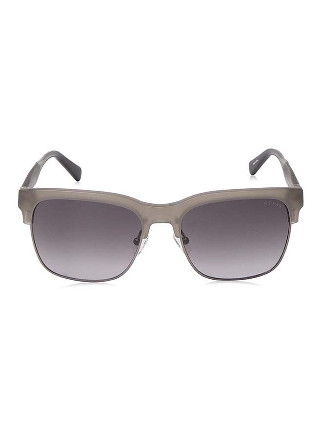 GUESS Unisex Square Sunglasses with Smoked Lenses - GU6912 20B 58mm - Image 2