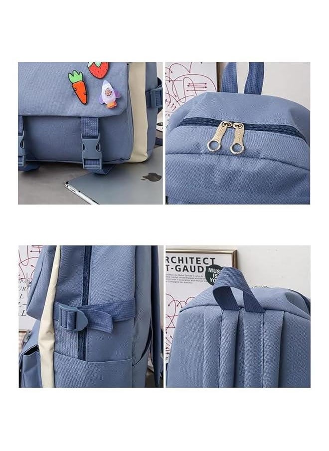 Backpack Fashion Large Capacity 5-Piece Backpack Set with Small Cell Phone Purse,handbag,Receive Bag,Pencil Box - pzsku/Z04284C2728EDC34A7E1AZ/45/_/1737791349/8036139b-eba2-4c83-8539-dbbe1559745a