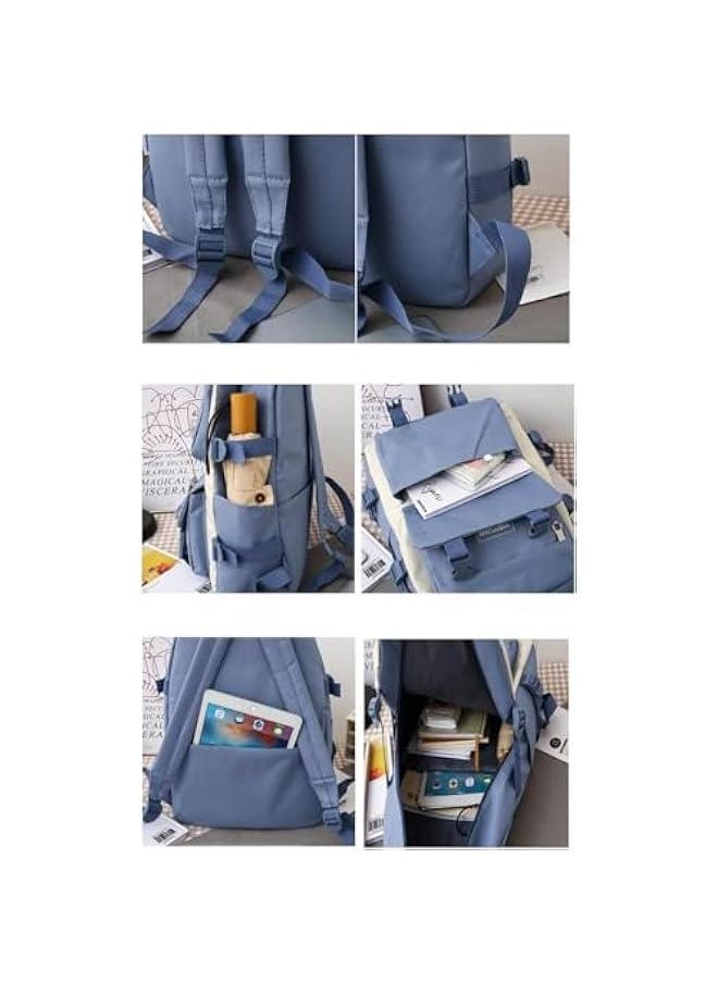 Backpack Fashion Large Capacity 5-Piece Backpack Set with Small Cell Phone Purse,handbag,Receive Bag,Pencil Box - pzsku/Z04284C2728EDC34A7E1AZ/45/_/1737791351/1ac39ecc-808f-4c88-8973-1ccea101ef7a