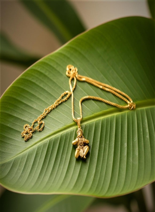 CHARMS Hanuman Idol Pendant Necklace – Hindu Devotional Protection for Unisex - Image 4