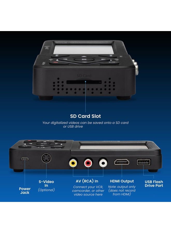 ClearClick Video to Digital Converter 2.0 (Second Generation) - Record Video from VCR's, VHS Tapes, AV, RCA, Hi8, Camcorder, DVD, Gaming Systems (Bundle Edition) - Image 5