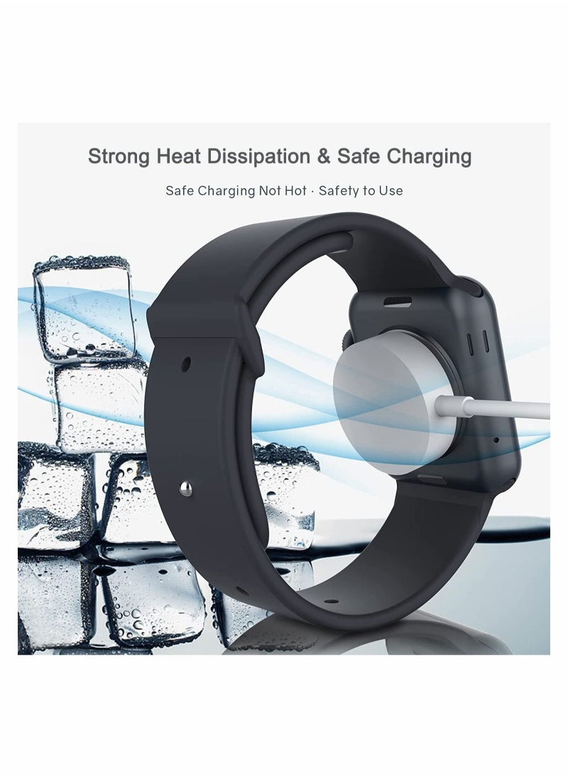 Generic Upgraded for Apple Watch Magnetic Fast Charger to USB-C Cable (1m/Portable) Magnetic Wireless Charging Compatible with Apple Watch Series 8/7/6/SE/5/4/3/2/1  - Image 4