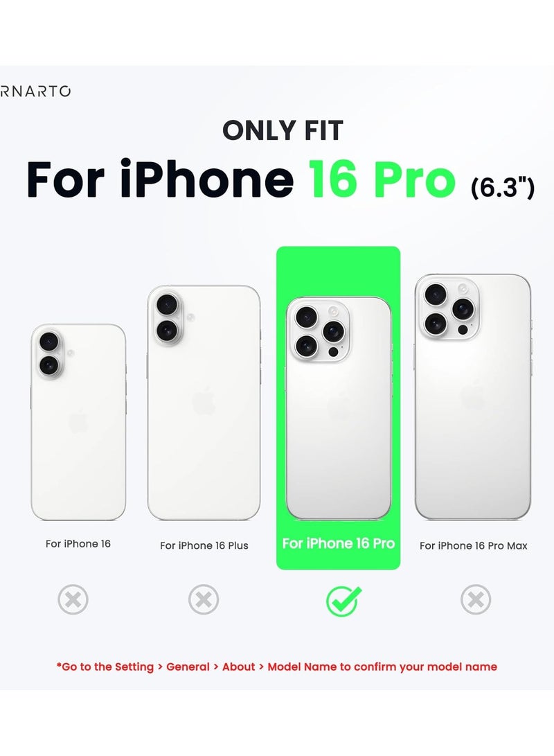 Delivus Iphone 16 Pro, Green Silicone Case - Silky Soft Touch with Grade Drop Protection - Anti-Scratch Microfiber Lining - Shockproof Protective Phone Case Slim Thin Cover - Image 4