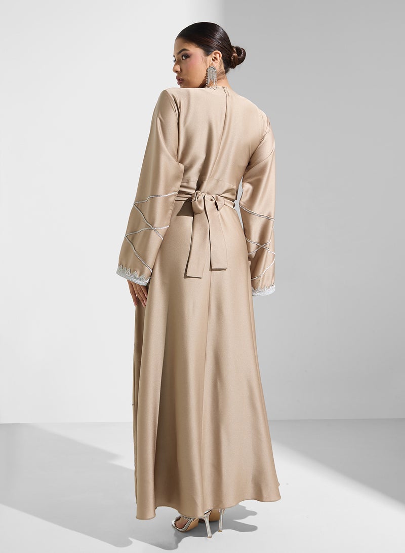 hayas closet Embroidered Maxi Dress - Image 2
