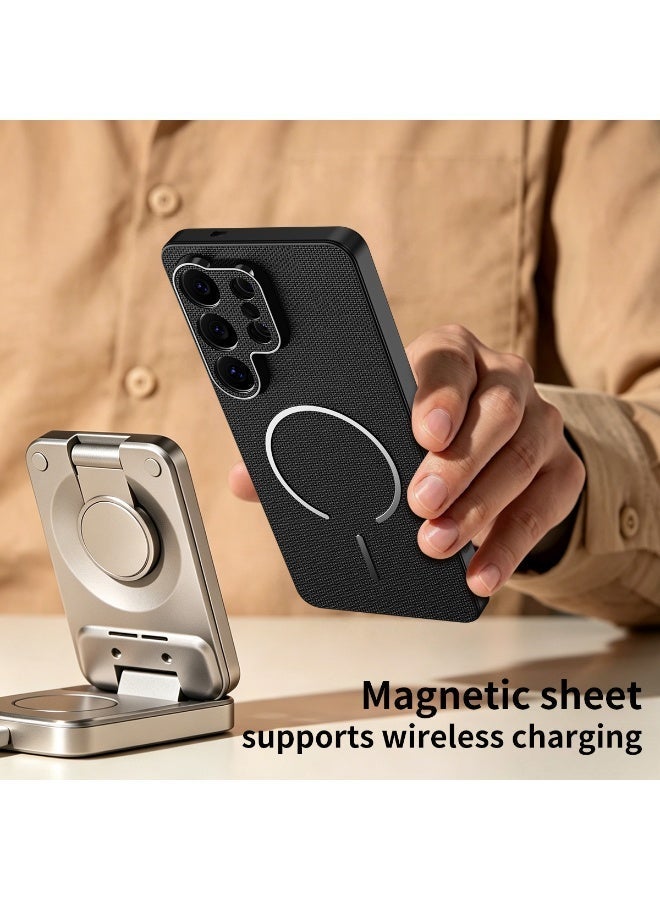 Samsung Galaxy S24 Ultra Magnetic Phone Case, Wireless Charging     Compatible - Image 3