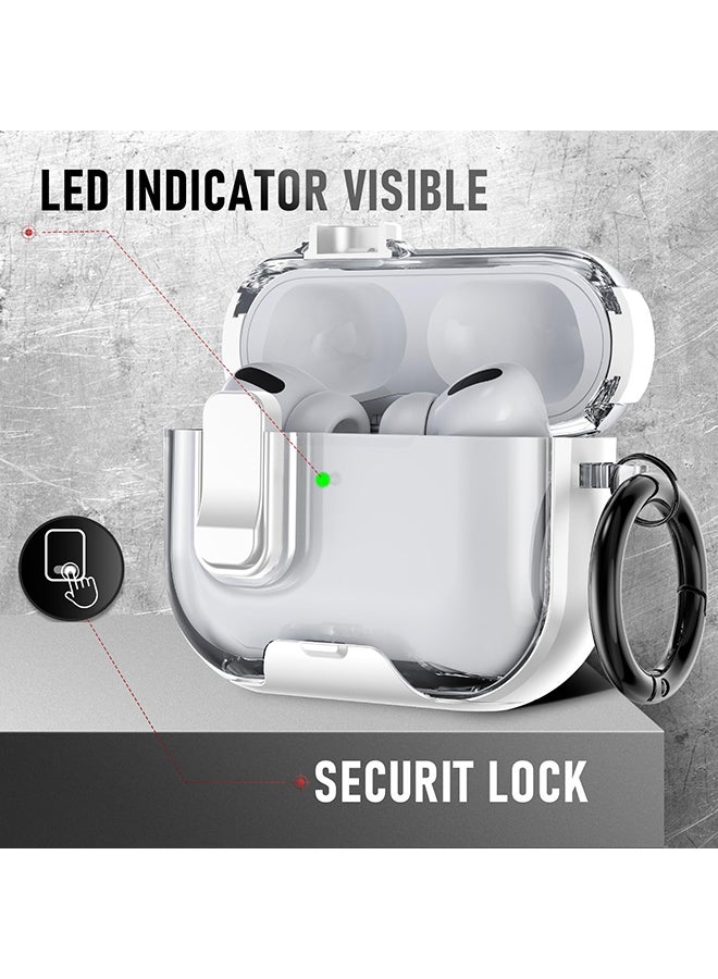 O Ozone Case for AirPods Pro 3 Case with Phone Stand &Cleaner Kit Protective Cover| TPU + PC Hybrid Shockproof Cover | Anti-Scratch |Wireless Charging - White - Image 3