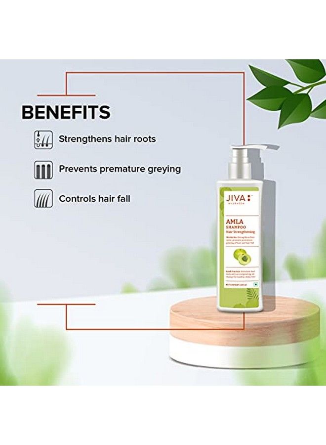 Jiva Ayurveda Amla Shampoo 200 Ml Each (Pack Of 2) - Image 5