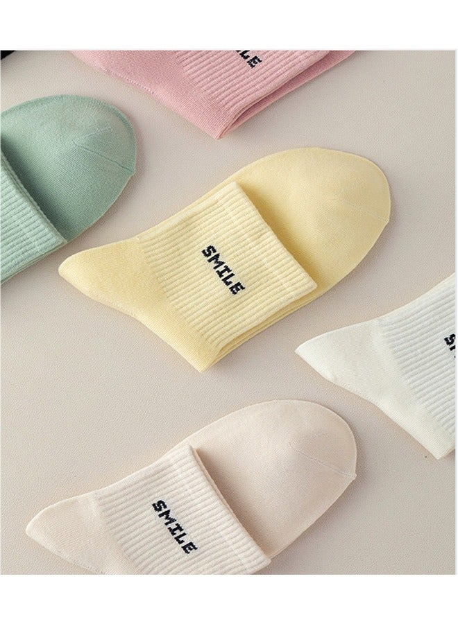 4 Pair Cotton Casual Ankle Socks Multicolour - Image 2