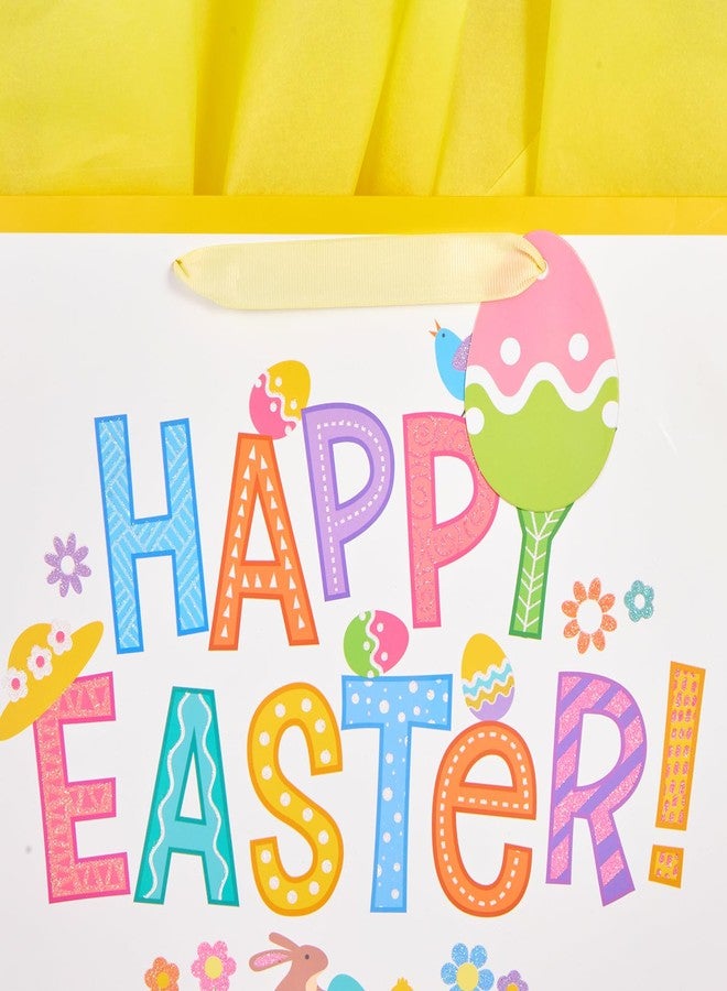Bobobag 16" Large Easter Gift Bag with Tissue Paper and Handles for kids, Easter Egg Hunts - Image 4