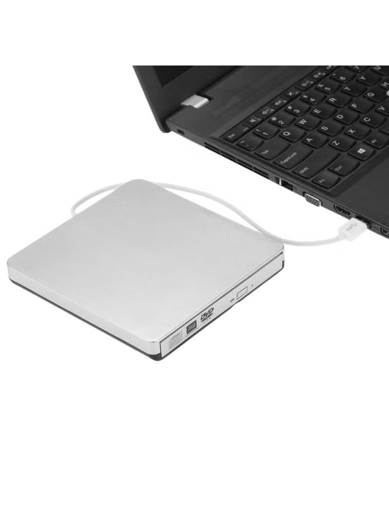 USB 3.0 Portable Ultra Slim External CD-RW DVD-RW Drive Writer Rewriter Burner multicolour  - Image 3