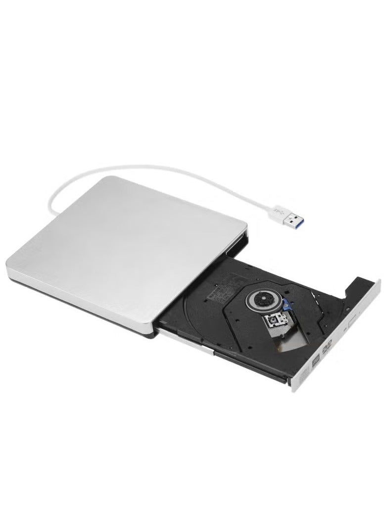 USB 3.0 Portable Ultra Slim External CD-RW DVD-RW Drive Writer Rewriter Burner multicolour  - Image 4