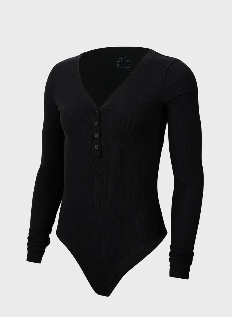 Nike Yoga Luxe Henley Bodysuit
