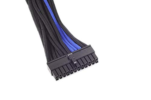 Silverstone Sleeved Extension Power Supply Cable with 1 x Motherboard 24 Pin Connector (PP07-MBBA) - Image 4