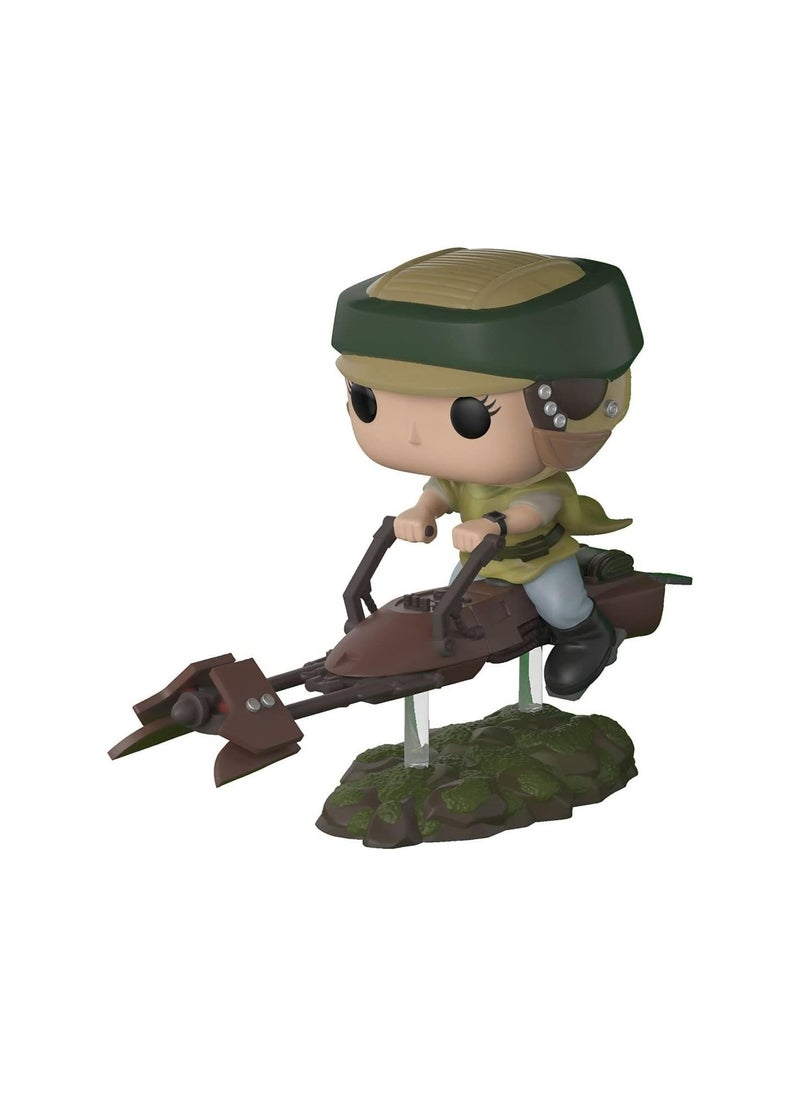 Funko Funko Pop Deluxe: Leia On Speeder Bike Collectible Vinyl Figure  - Image 2