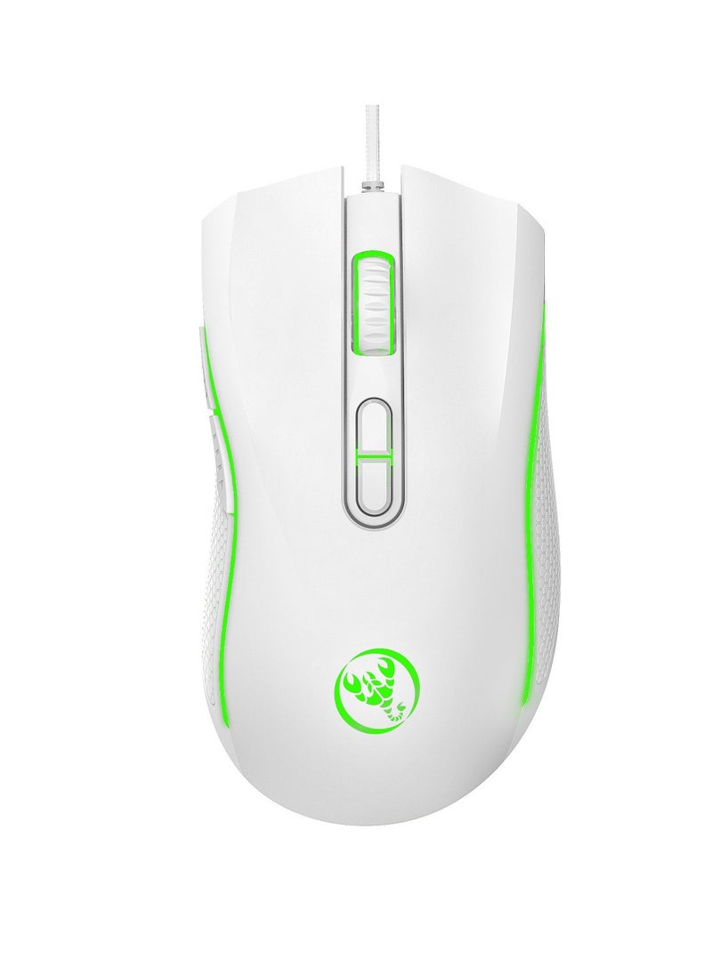 Wired Mouse A869 Wired Gaming Mouse 3200DPI 7 Buttons 7 Color LED Optical Computer Mouse Player Mice Gaming Mouse for Pro Gamer