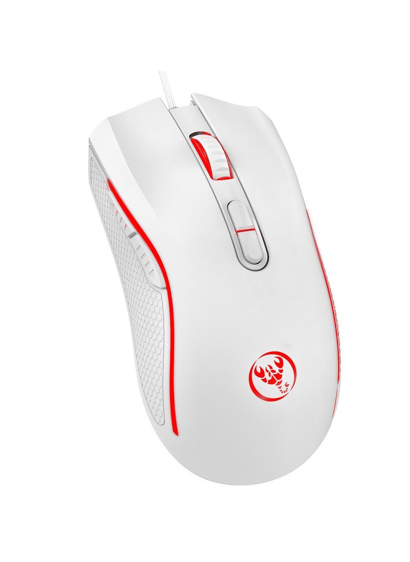 Wired Mouse A869 Wired Gaming Mouse 3200DPI 7 Buttons 7 Color LED Optical Computer Mouse Player Mice Gaming Mouse for Pro Gamer