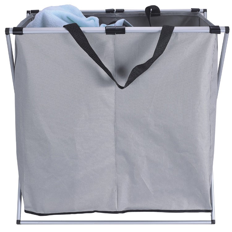 Dirty Clothes Basket Storage Basket Single-Compartment Double-Compartment Three-Compartment Dirty Clothes Basket Bathroom Dirty Clothes Storage Basket Dirty Clothes Basket - Image 4