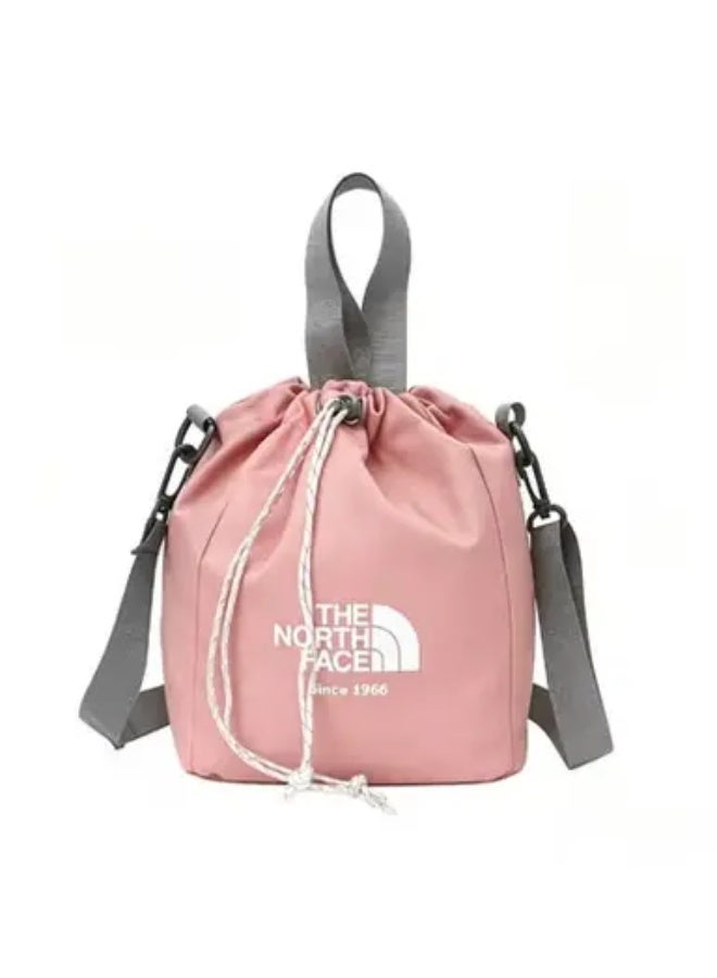 The North Face Black Drawstring Bucket Pannier Bag