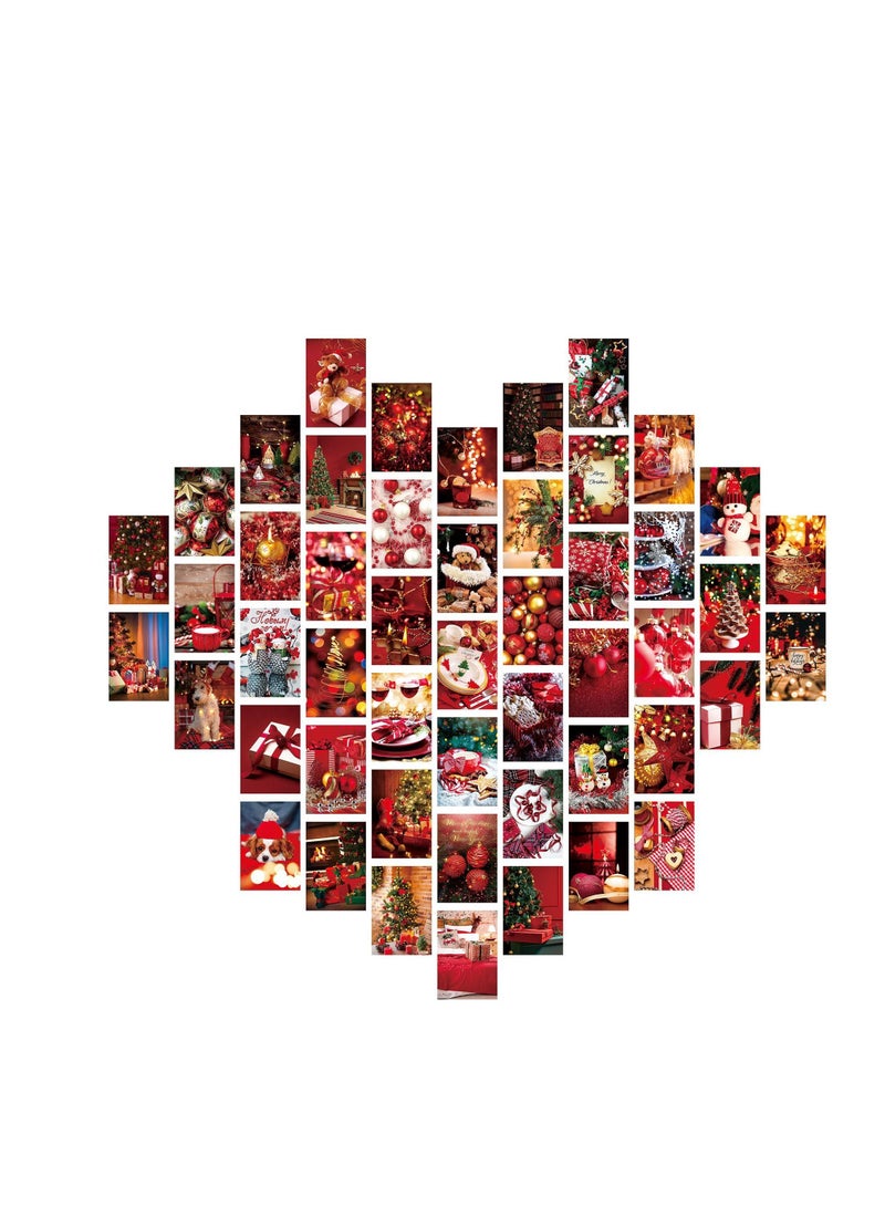 Y&D Minimalist Wall Art for Room Decor Aesthetic, 50Pcs Blush Collage Kit Aesthetic Pictures, Danish Pastel Decor, Preppy Bedroom Teen Girls Trendy Stuff