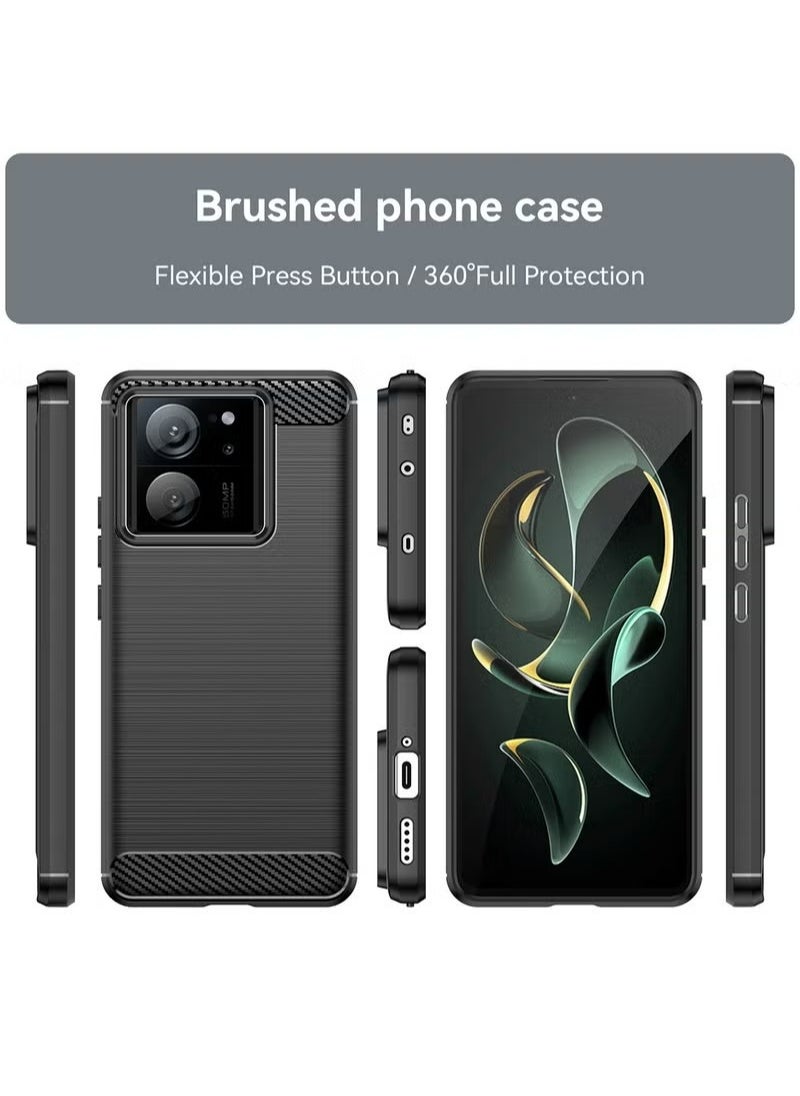 X-level Xiaomi 13T/13T Pro/Redmi K60 Ultra Case Cover With Fashion Shock-Absorption Flexible TPU Bumper Soft Anti-Fingerprints Protective Mobile Phone Back Cove Protector Accessories  - Image 2