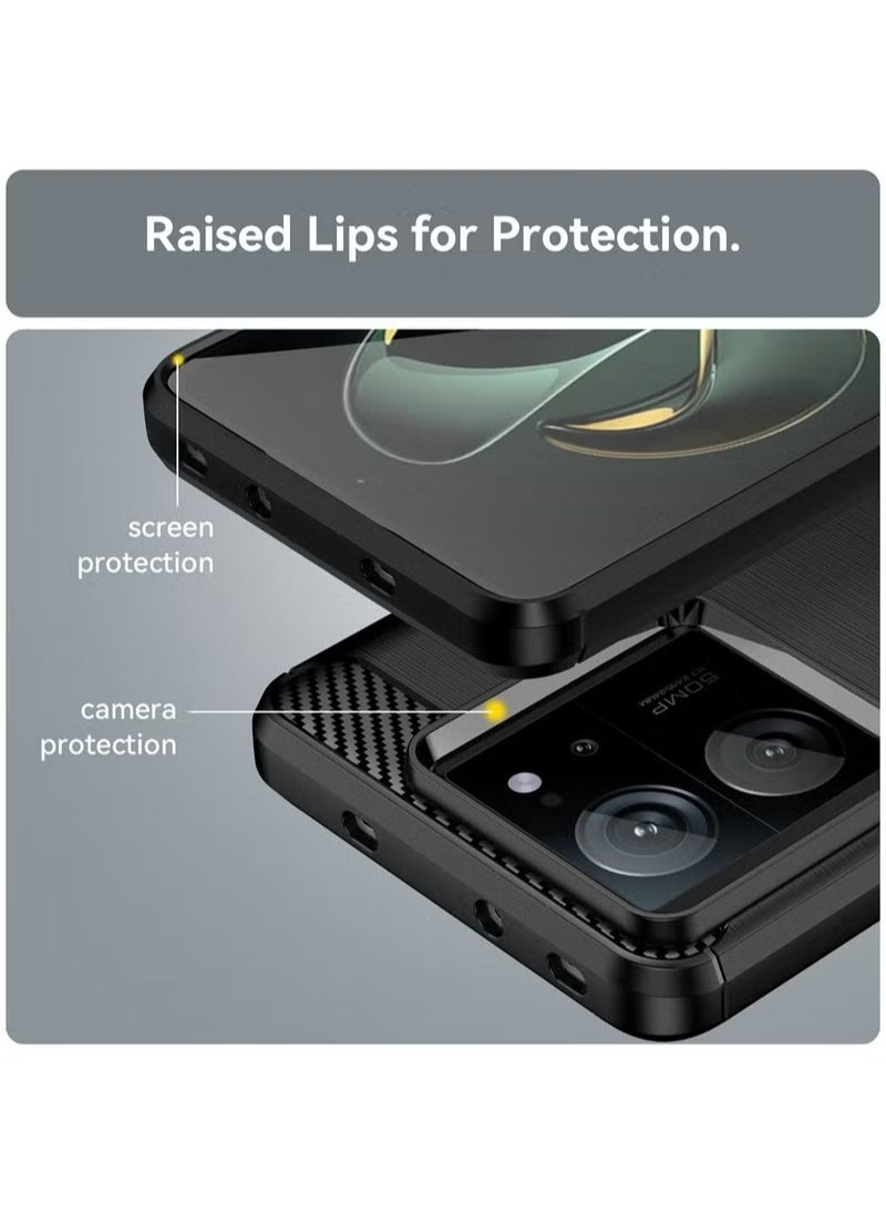 X-level Xiaomi 13T/13T Pro/Redmi K60 Ultra Case Cover With Fashion Shock-Absorption Flexible TPU Bumper Soft Anti-Fingerprints Protective Mobile Phone Back Cove Protector Accessories  - Image 5