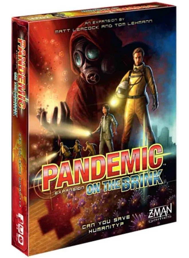 Z-Man Games Pandemic on the Brink Board Game EXPANSION - Face New Challenges and Save Humanity! Cooperative Strategy Game for Kids and Adults, Ages 8+, 2-5 Players, 45 Minute Playtime, Made by Z-Man Games  - Image 1