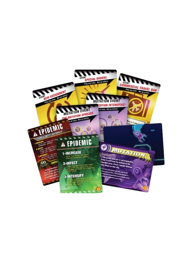 Z-Man Games Pandemic on the Brink Board Game EXPANSION - Face New Challenges and Save Humanity! Cooperative Strategy Game for Kids and Adults, Ages 8+, 2-5 Players, 45 Minute Playtime, Made by Z-Man Games  - Image 3